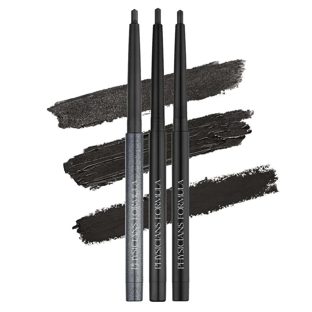 2 Pack Physicians Formula Eye Booster Gel Eyeliner Trio - PF10968 Black New